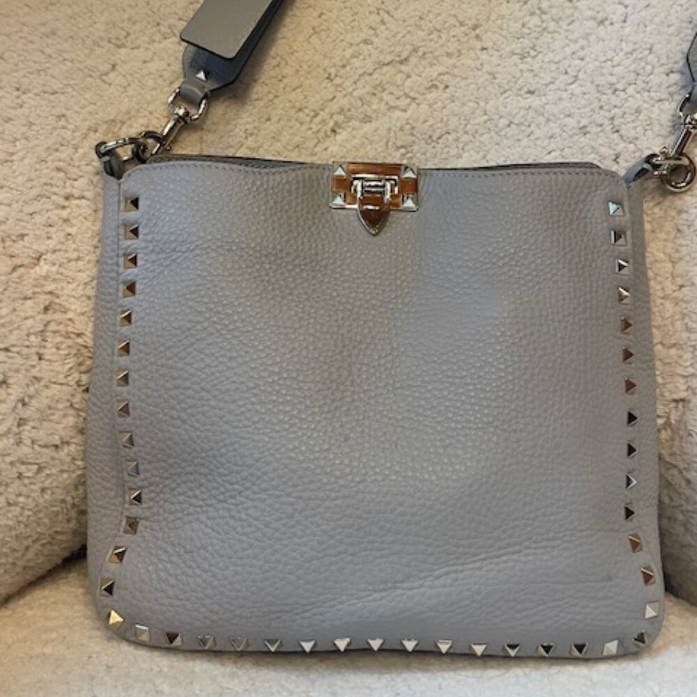 Valentino Garavani Crossbody / Hobo Bag LIKE NEW with tags (Grey)